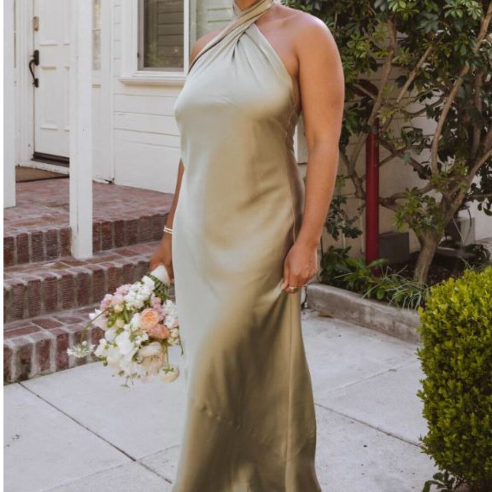 Show Me Your Mumu Jasmine Maxi Halter Dress - Never Worn - Picture 3 of 4